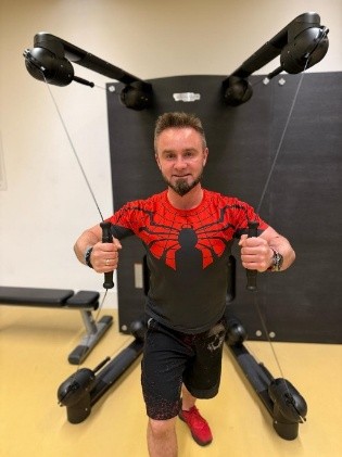 Zdjęcie prowadzącego warsztaty - Arkadiusz Dziadowicz