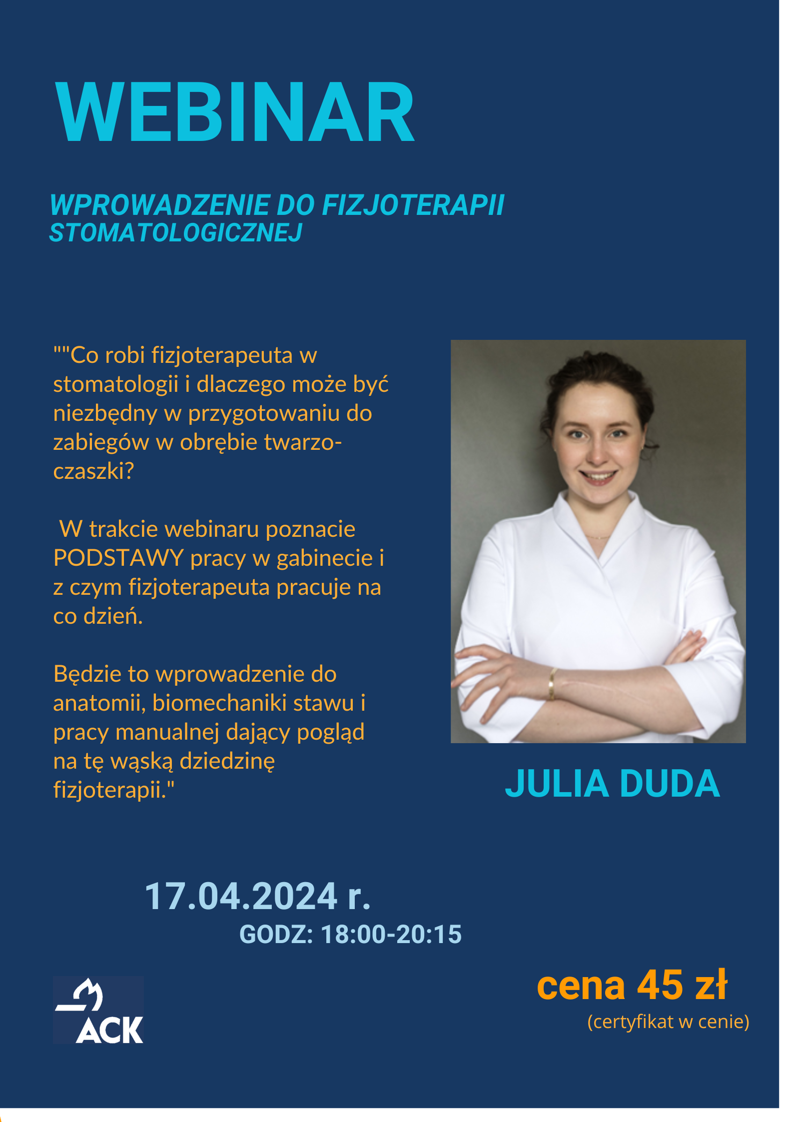 Plakat webinar