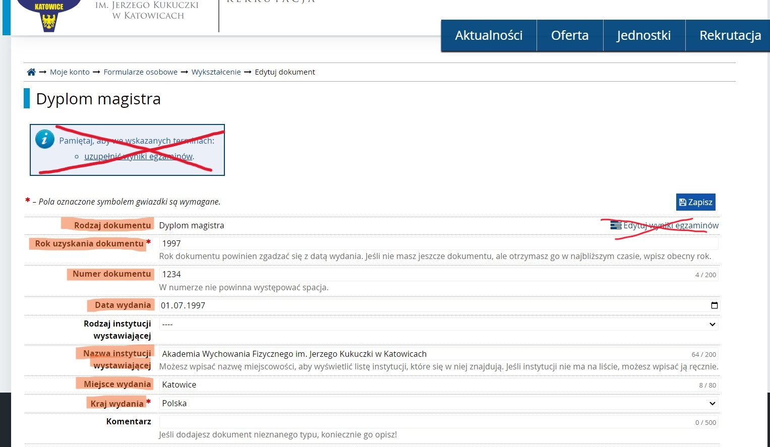 Grafika przedstawiająca jak zapisać się na studia podyplomowe