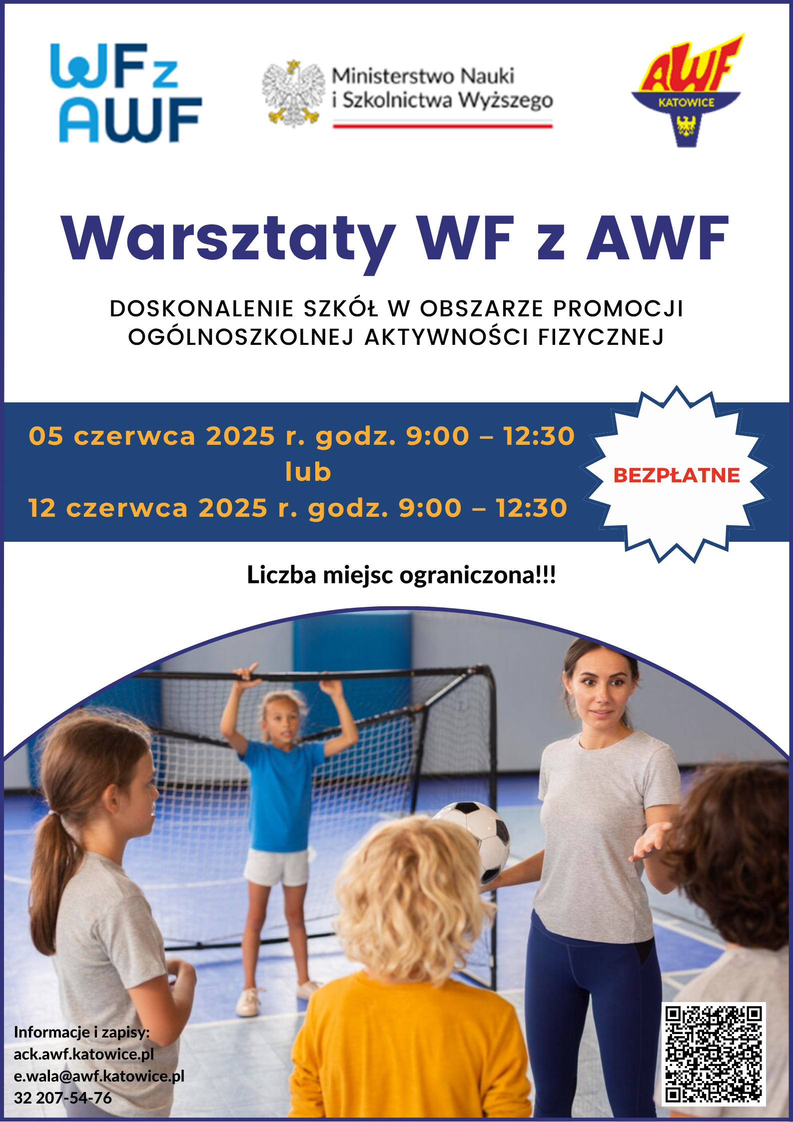 plakat wydarzenia WF z AWF