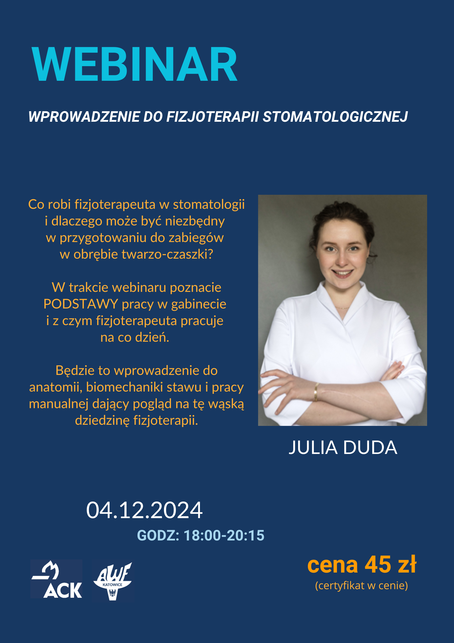 Plakat webinar