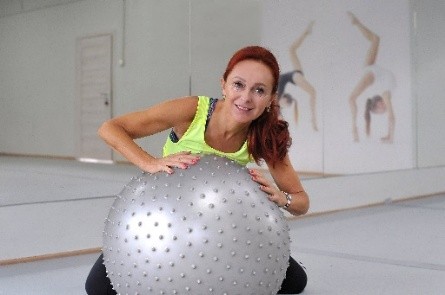 Zdjęcie prowadzącego warsztaty - Elżbieta Zarębska